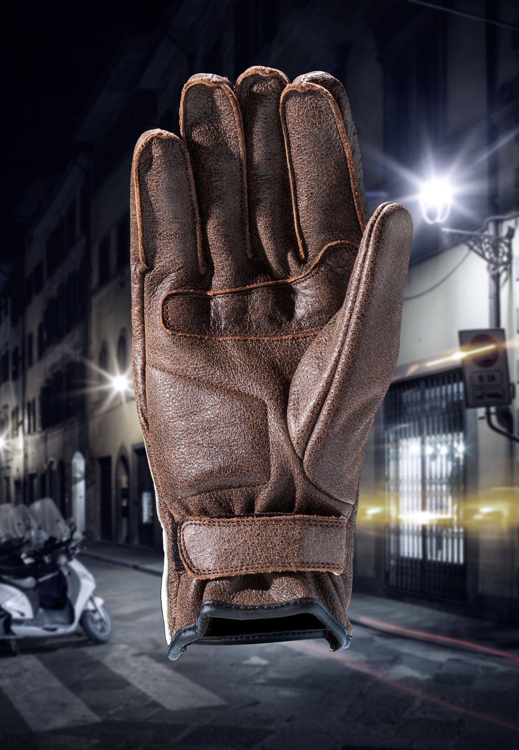 Motorcycle Gloves Cafe Style