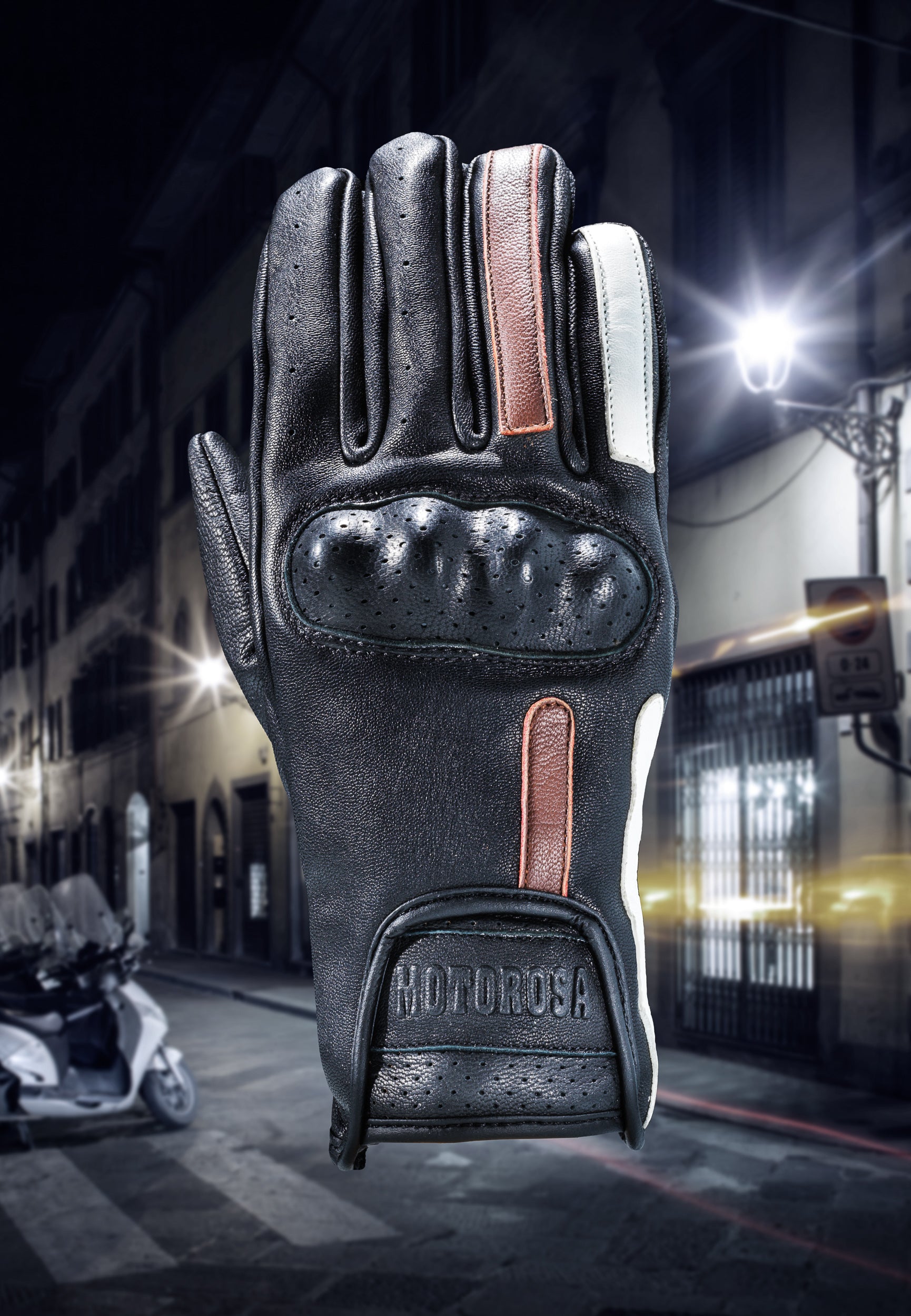 Motorcycle Gloves Cafe Style