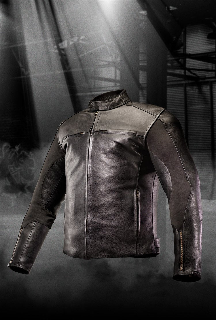 Black Motorosa Zozo Motorcycle Jacket